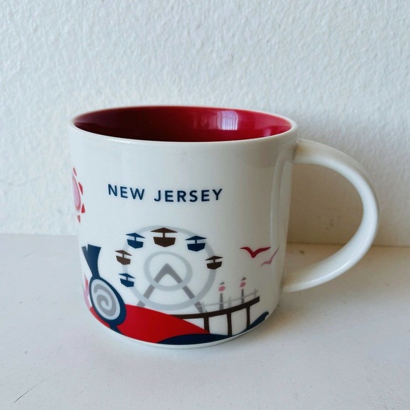 Starbucks New Jersey Mug YAH Cup 2015 HTF RARE
